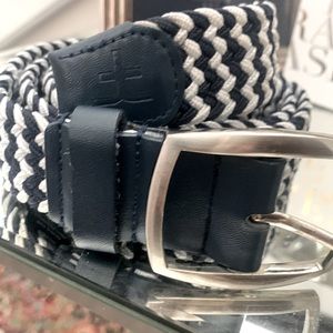 FIVE FOUR CHEVRON WOVEN BELT